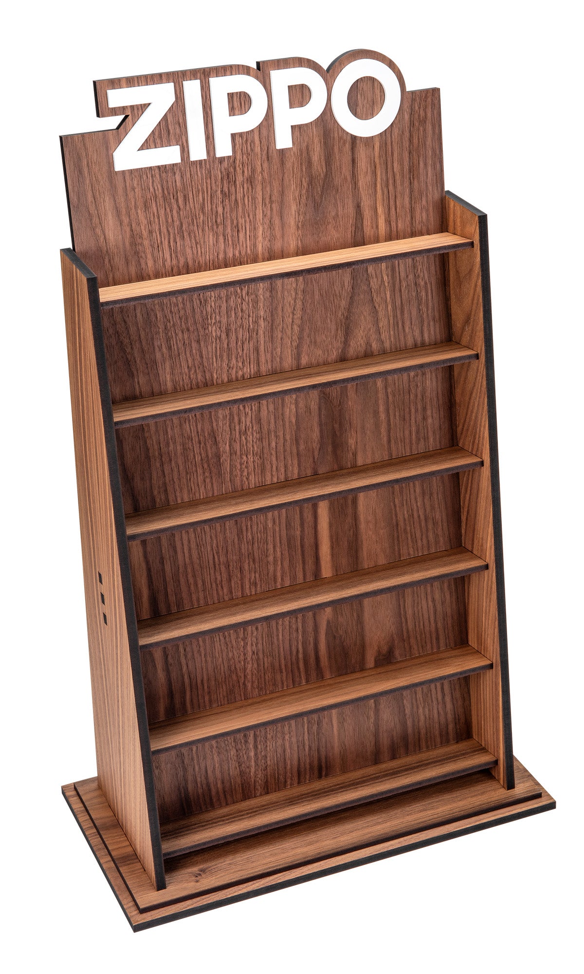Alternative view of Walnut Collector's Display