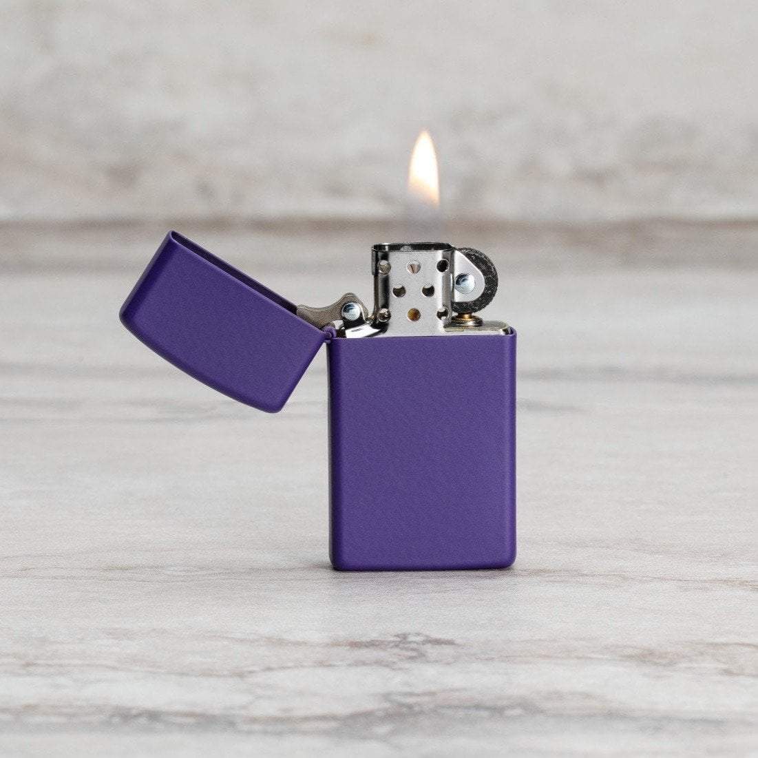 Alternative view of Slim Purple Matte