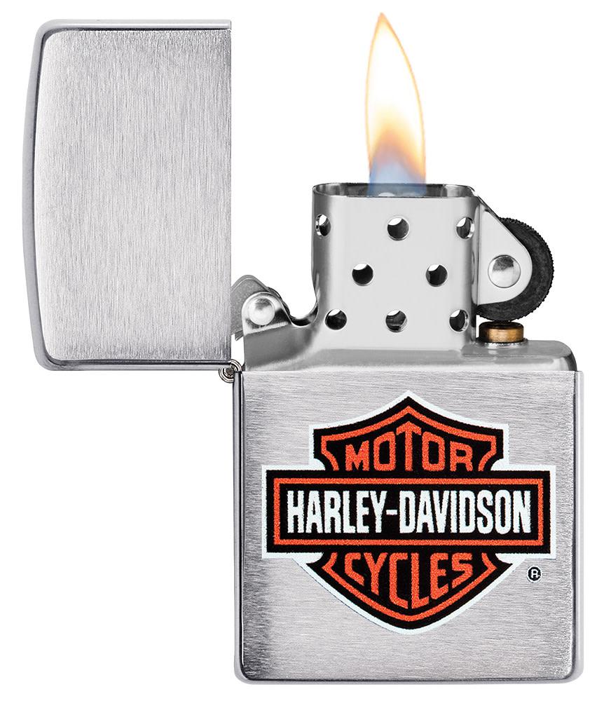 Harley-Davidson Classic Chrome Logo Design - Image 3