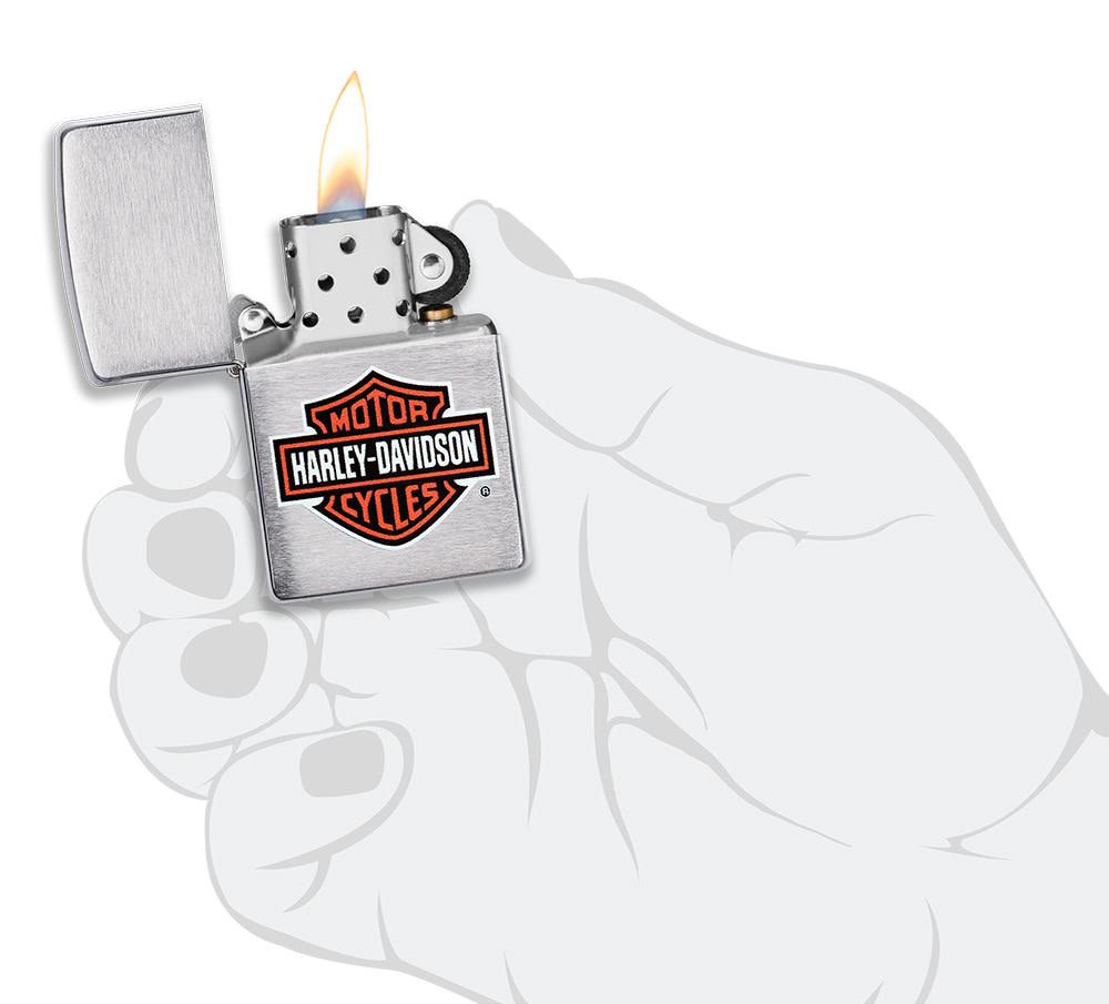 Harley-Davidson Classic Chrome Logo Design - Image 4