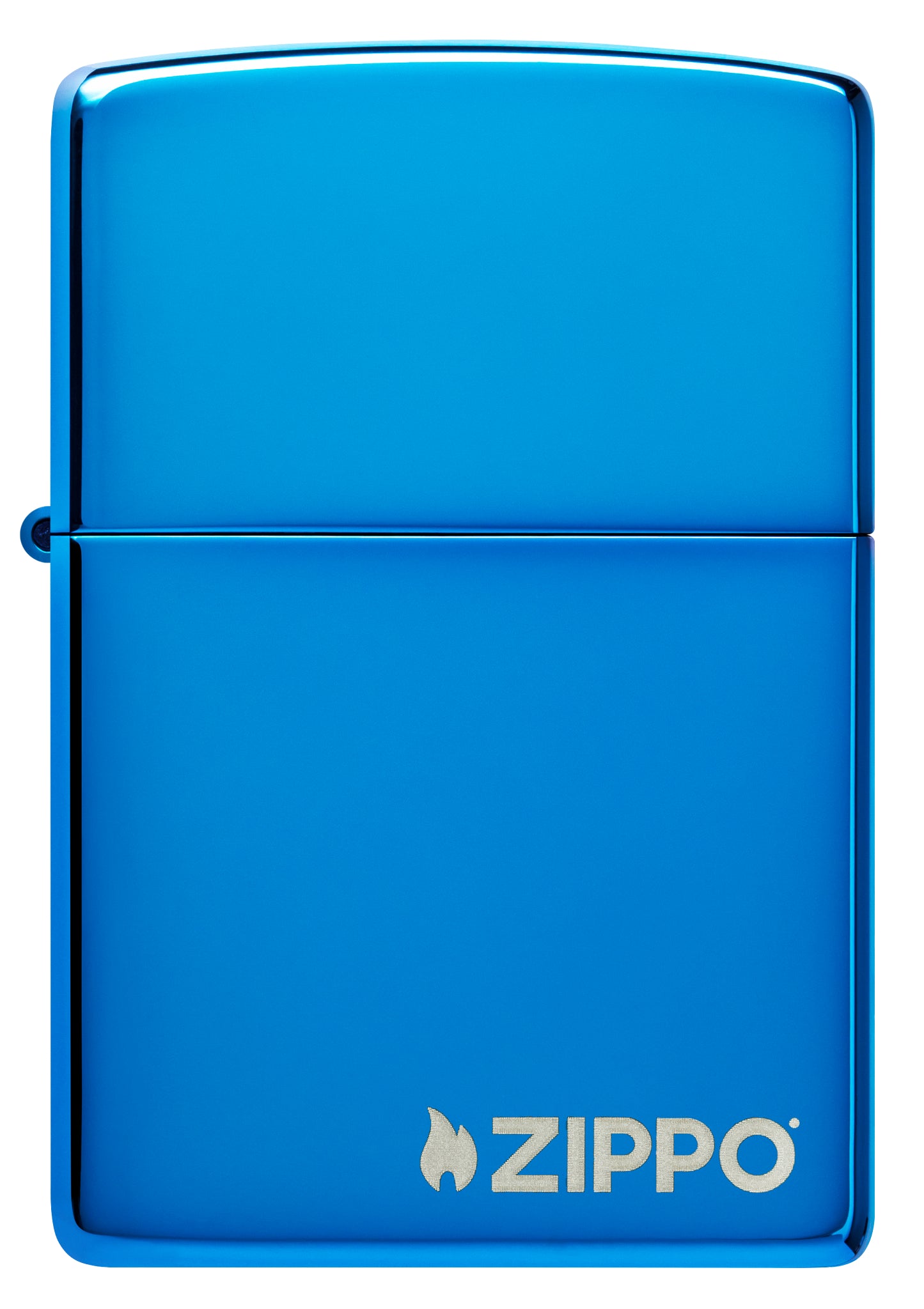 Alternative view of Classic High Polish Blue Zippo Logo