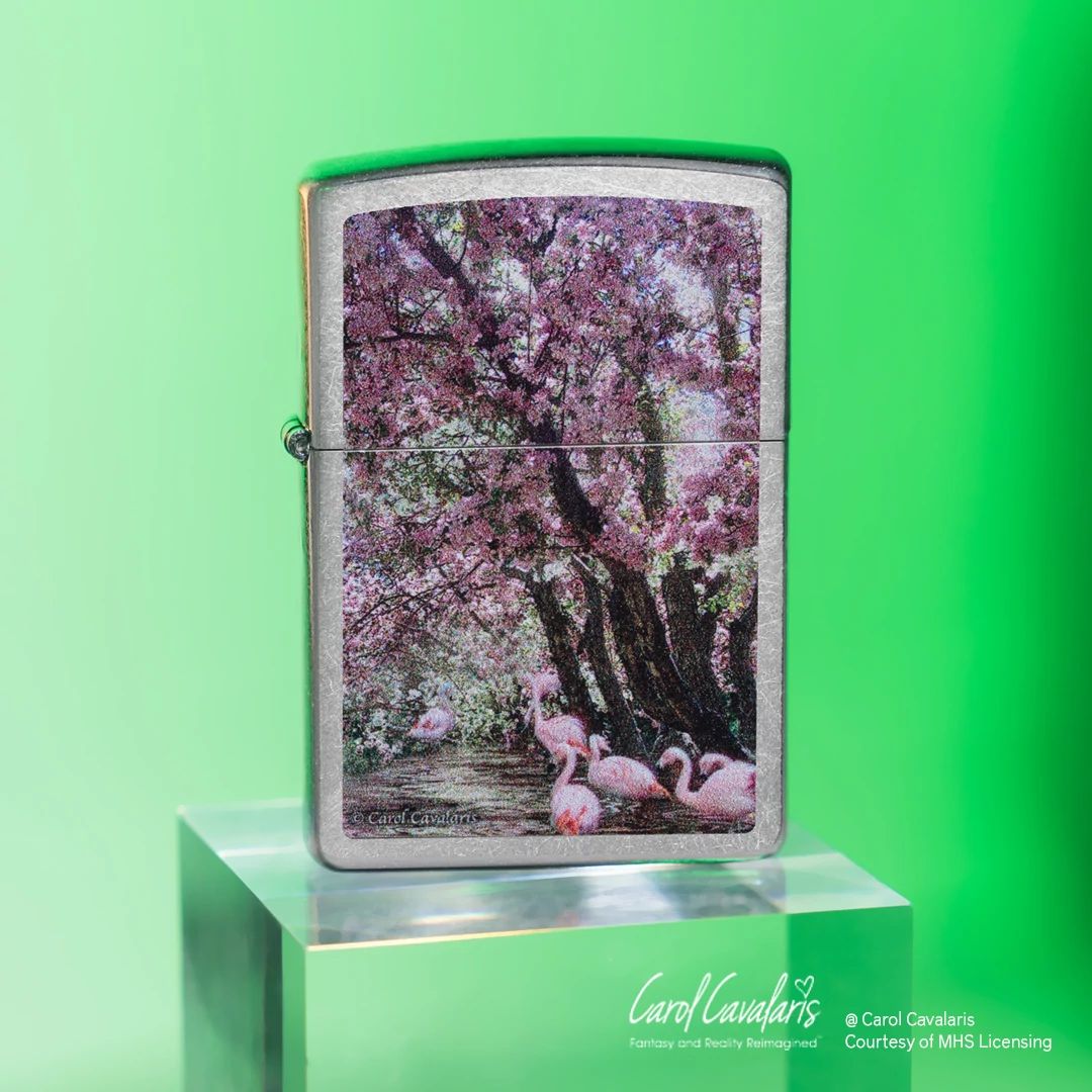 Alternative view of Carol Cavalaris Flamingo Lagoon Design
