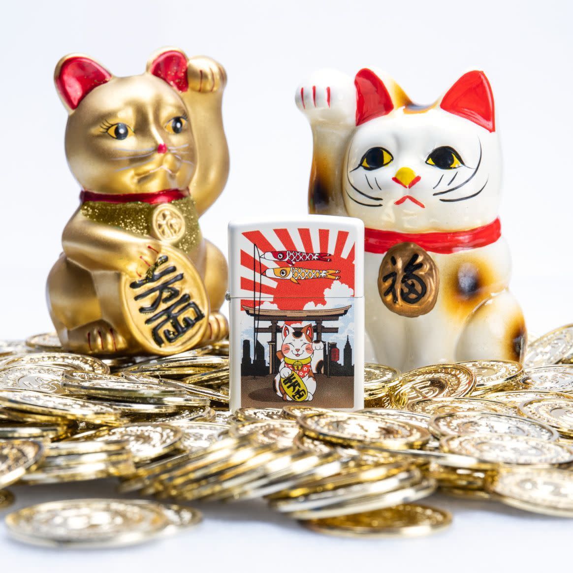 Alternative view of Lucky Cat Design