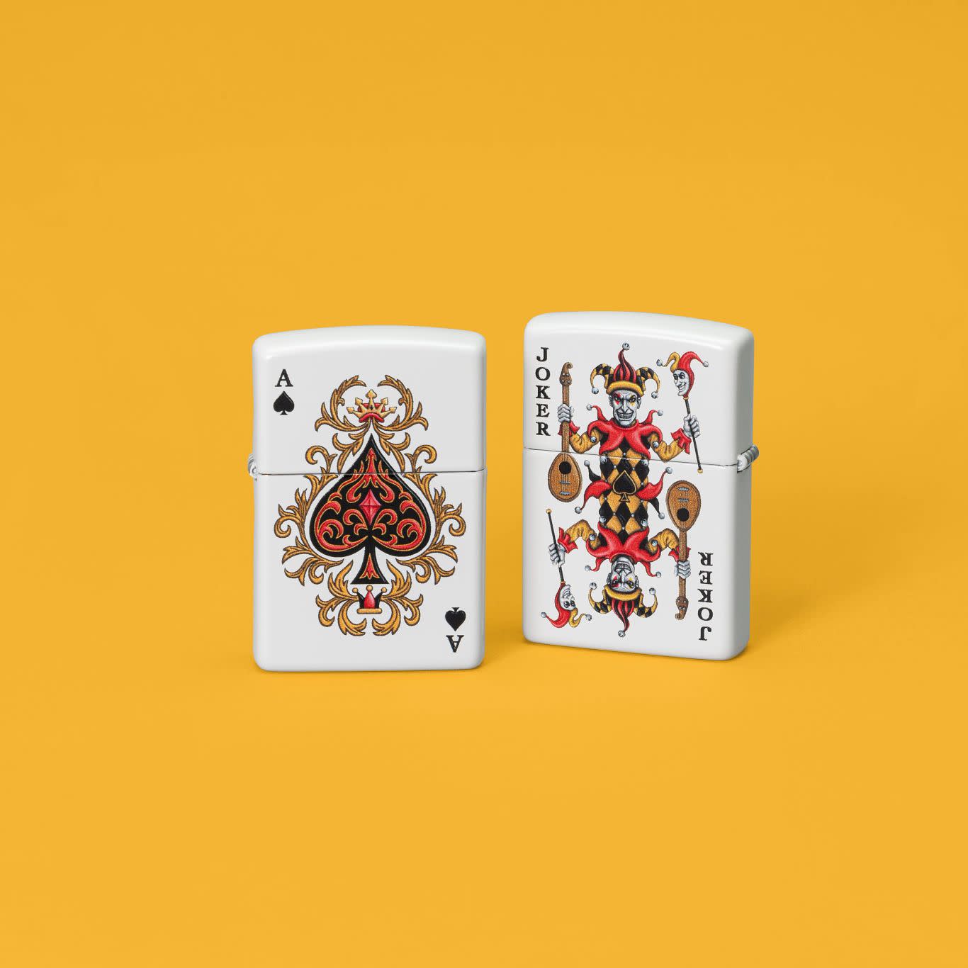 Alternative view of Ace of Jokes Design