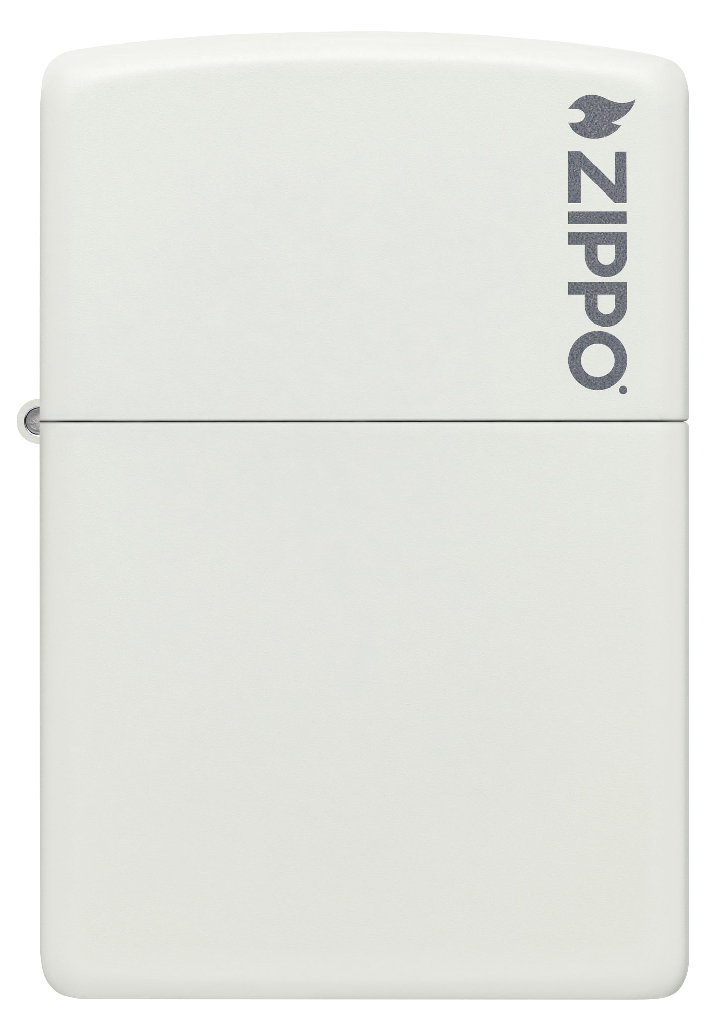 Alternative view of Classic White Matte Zippo Logo