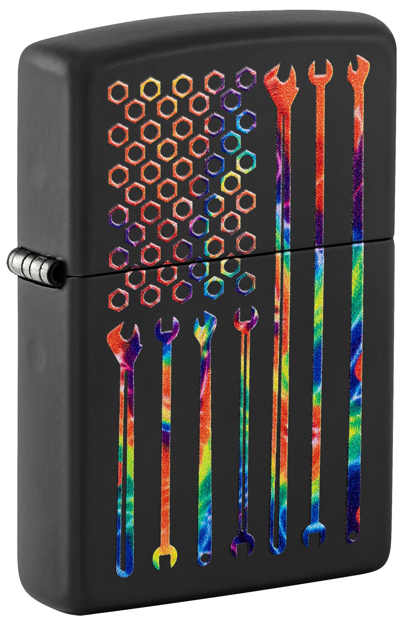 Bit safe Screwdriver with Tie-Dye Tools Design