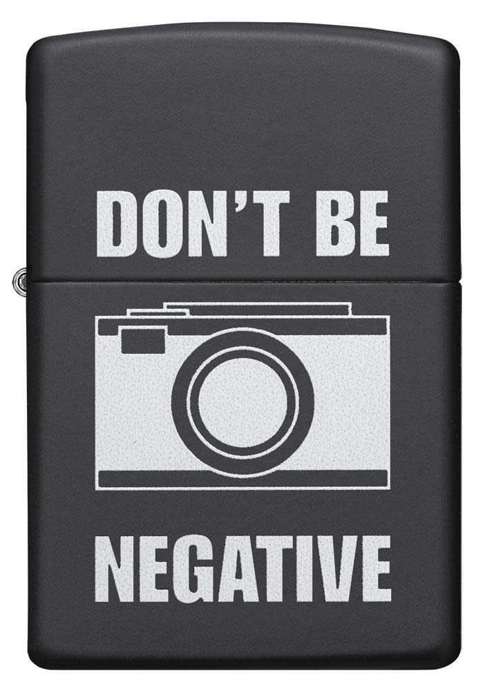 Alternative view of Don't Be Negative Design