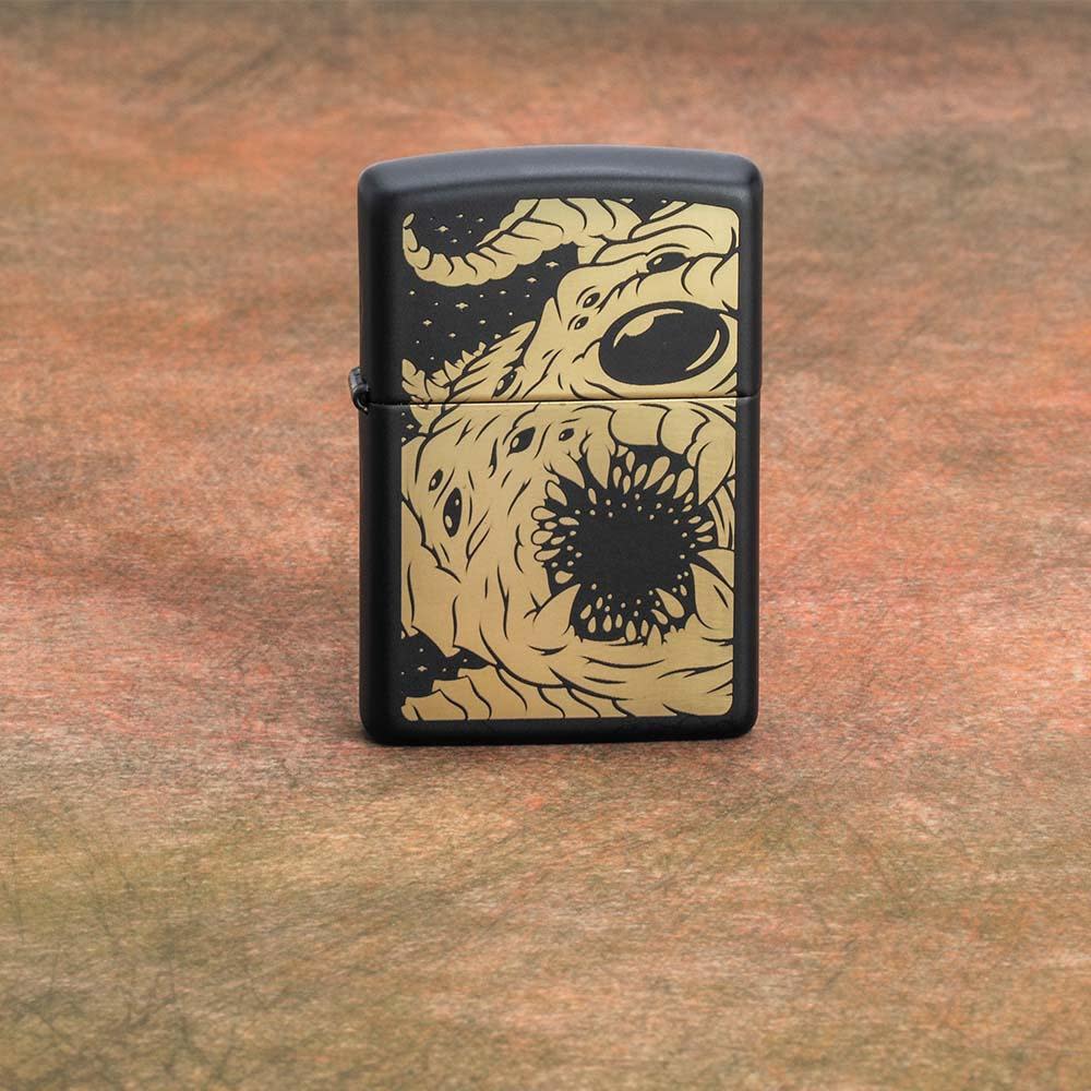 Alternative view of Black Matte Apocalypse Monster Design