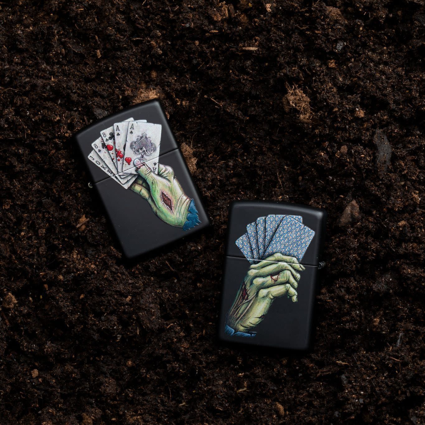 Alternative view of Dead Mans Hand Design