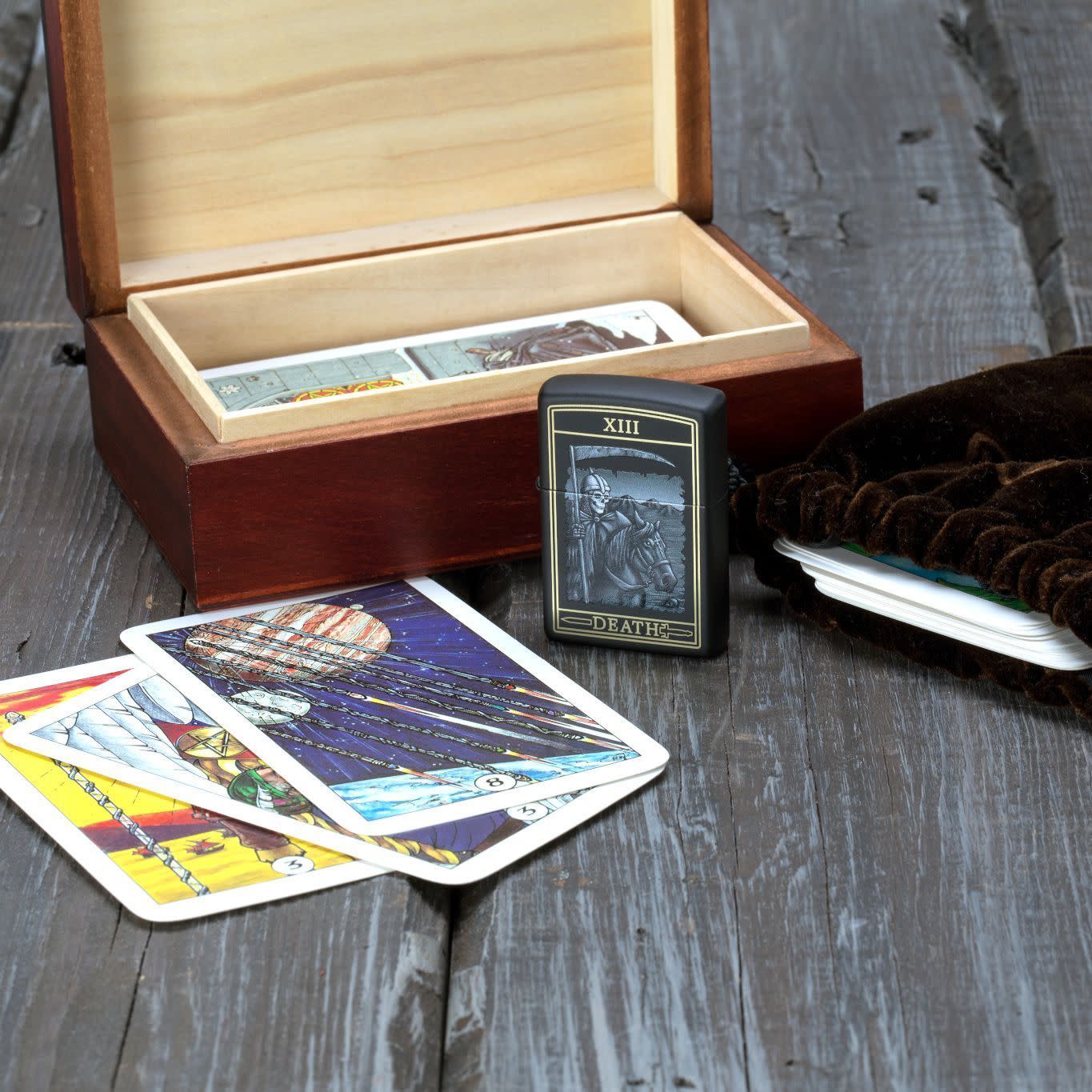 Alternative view of Death Card Design