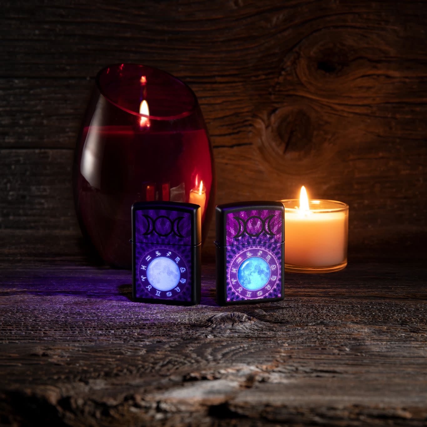 Alternative view of Glowing Zodiac Design