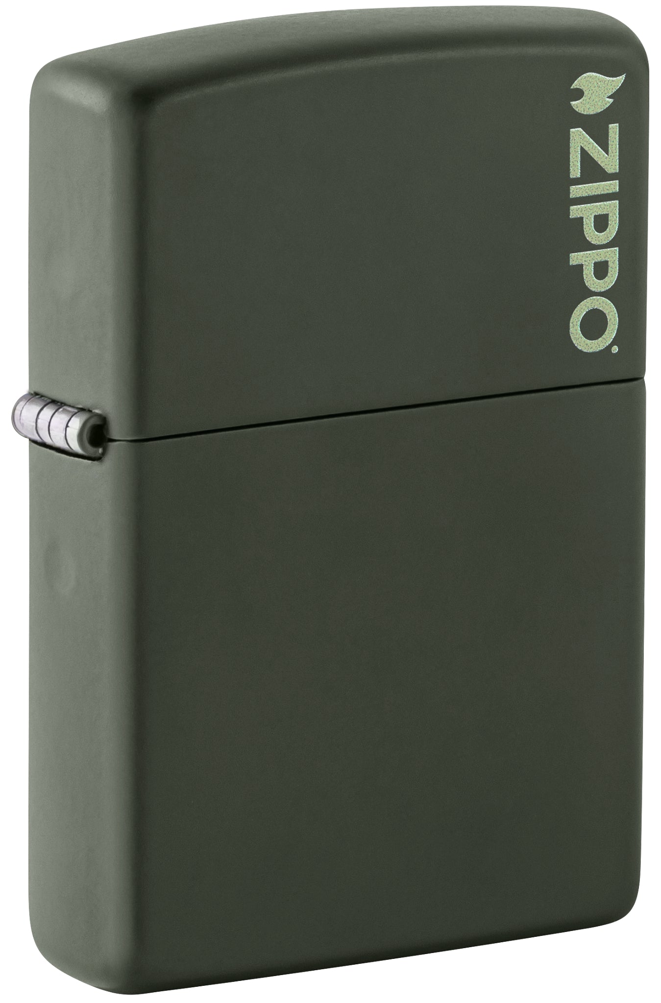Classic Green Matte Zippo Logo