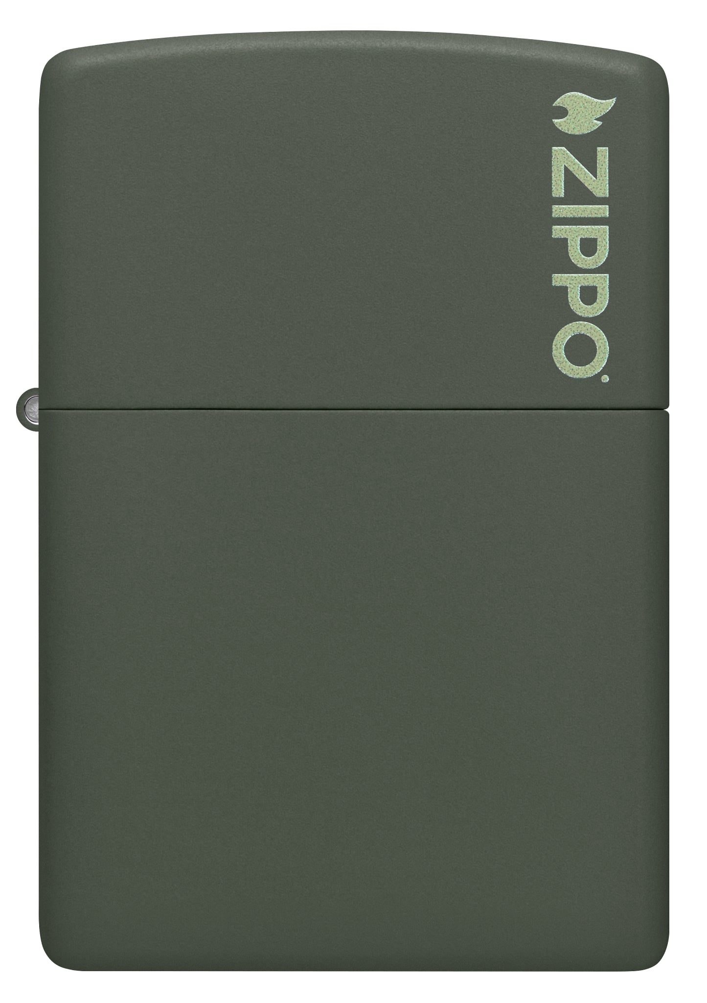 Alternative view of Classic Green Matte Zippo Logo