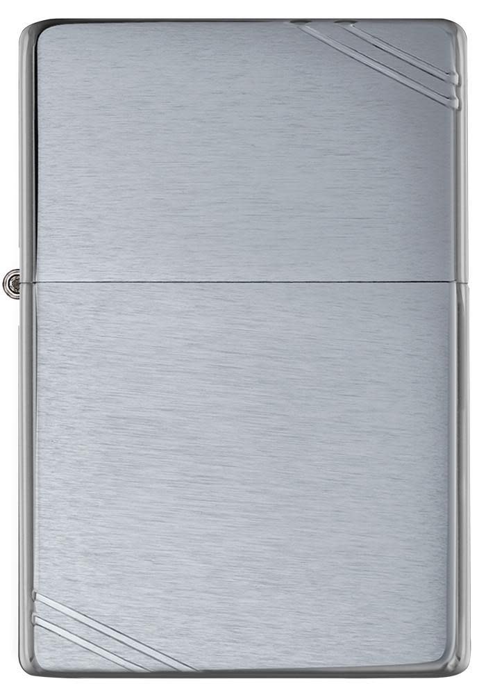 Alternative view of Brushed Chrome Vintage with Slashes