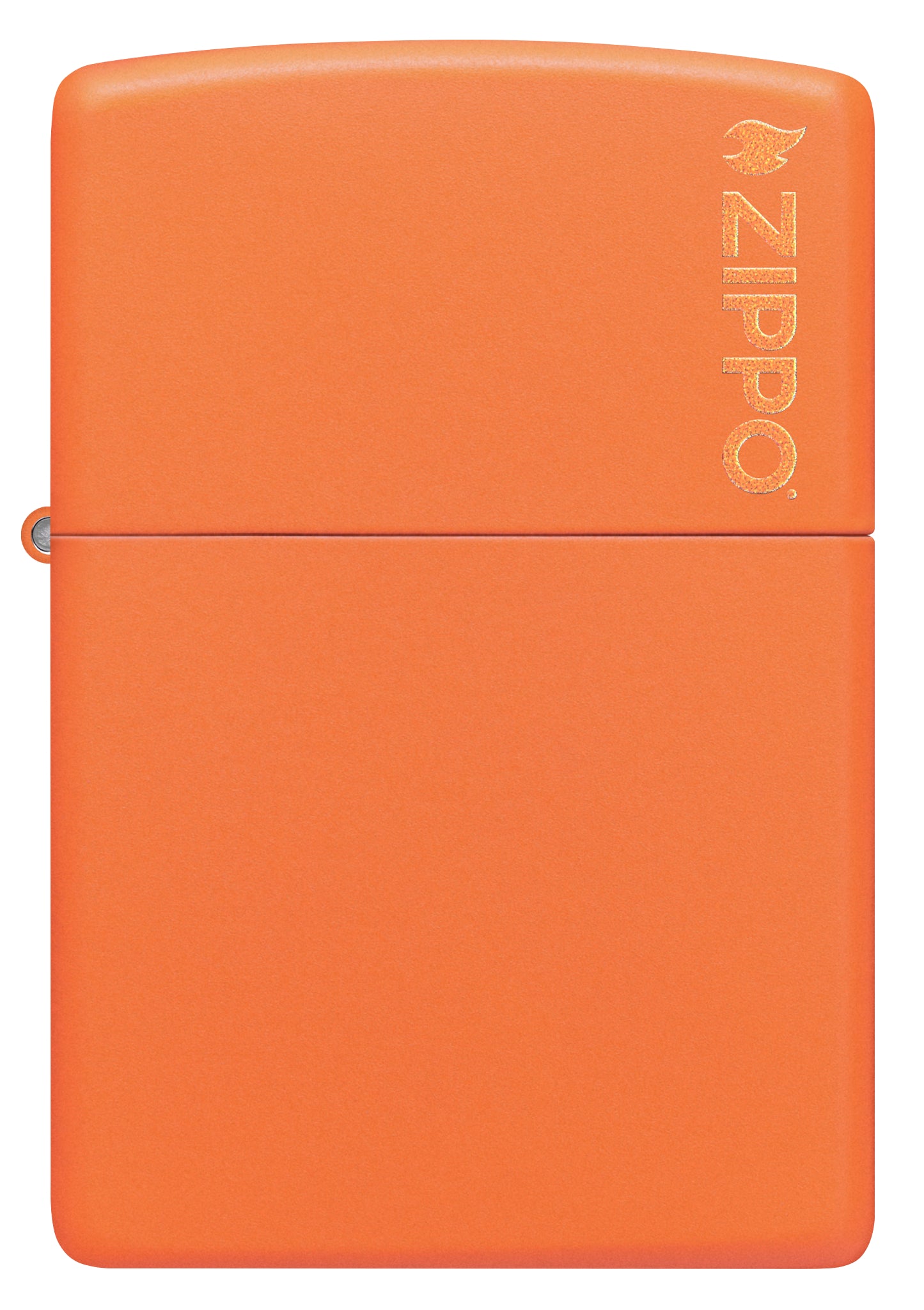 Alternative view of Classic Orange Matte Zippo Logo