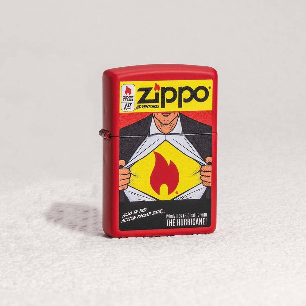 Alternative view of Zippo Comic Design