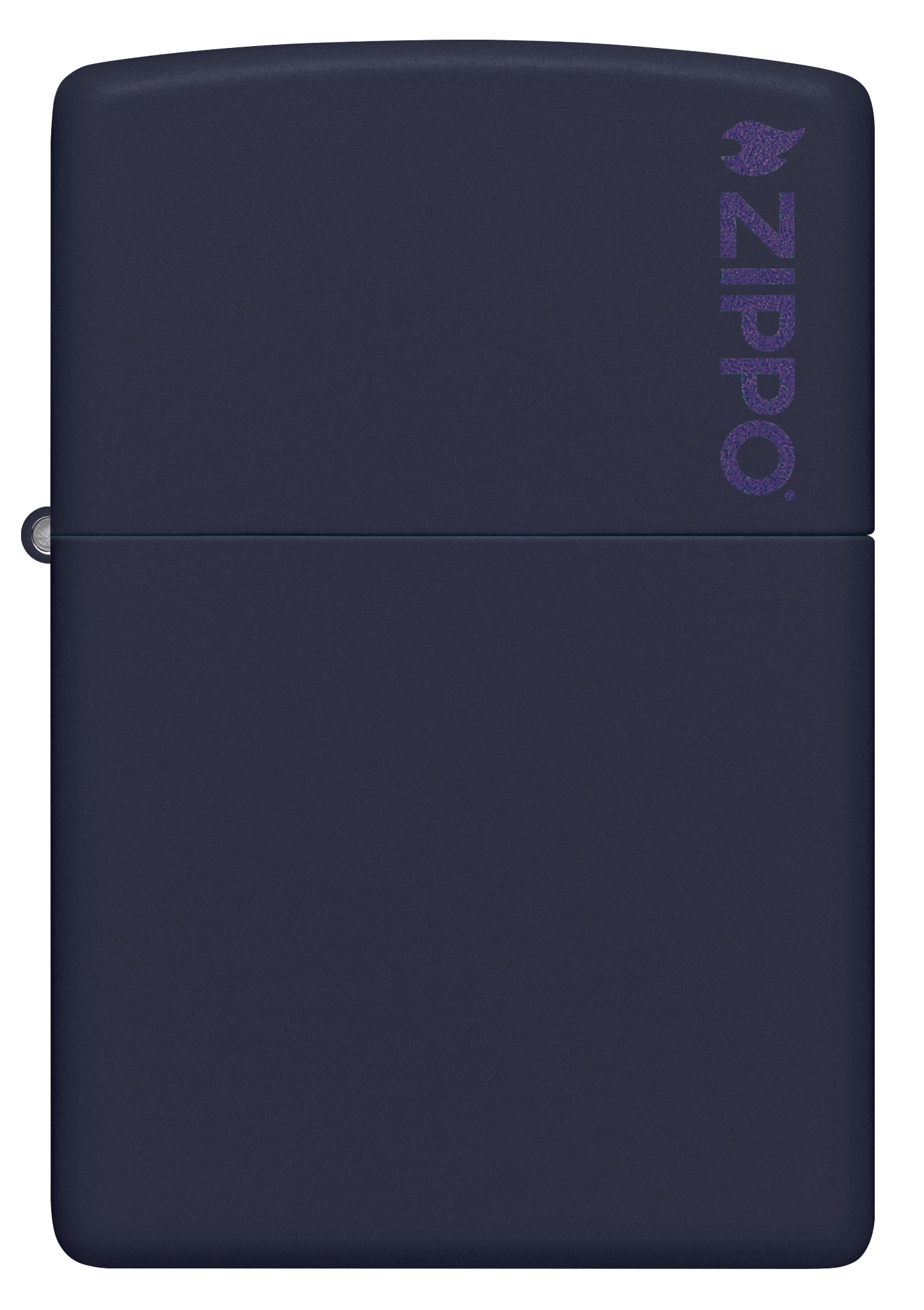 Alternative view of Classic Navy Matte Zippo Logo