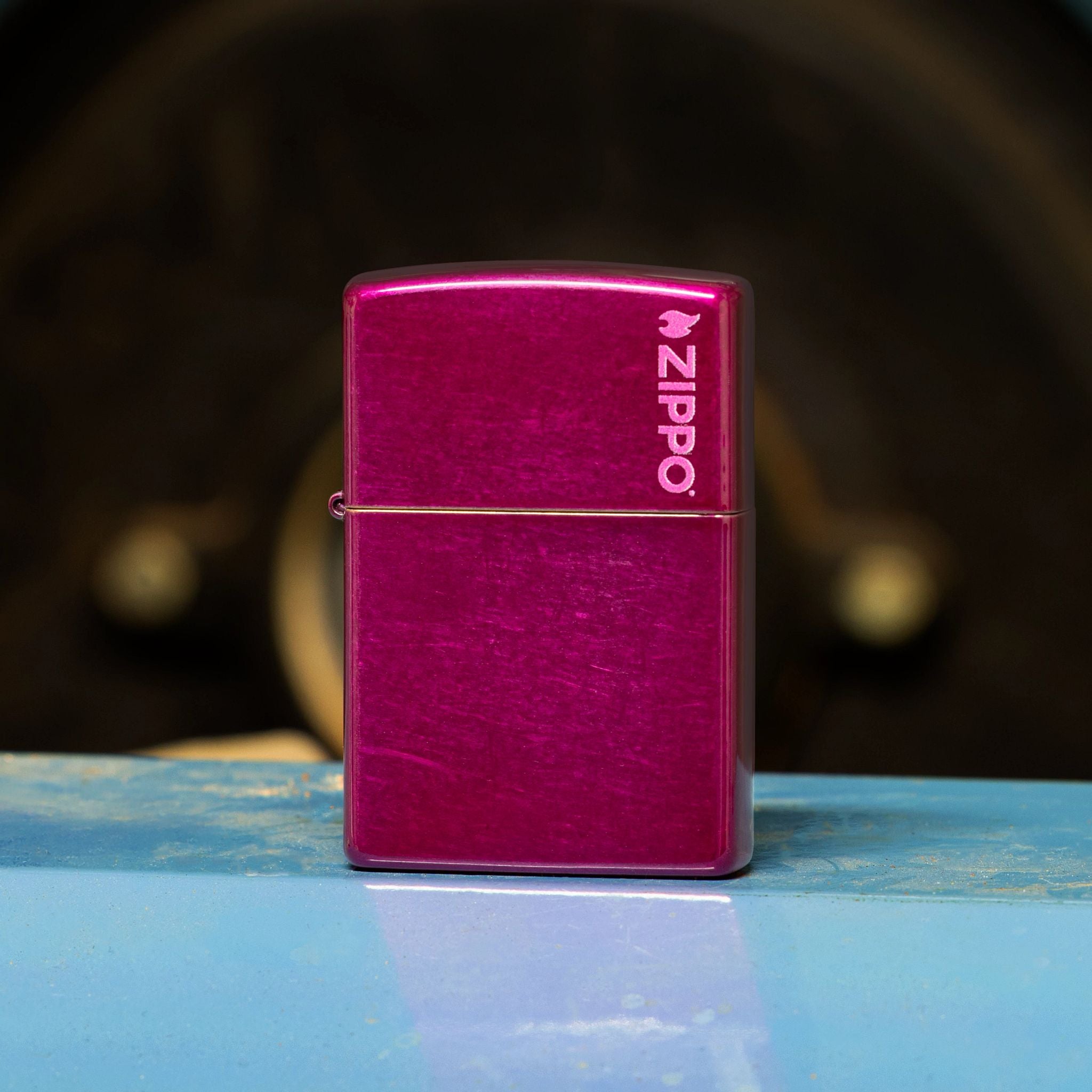 Alternative view of Classic Candy Raspberry Zippo Logo
