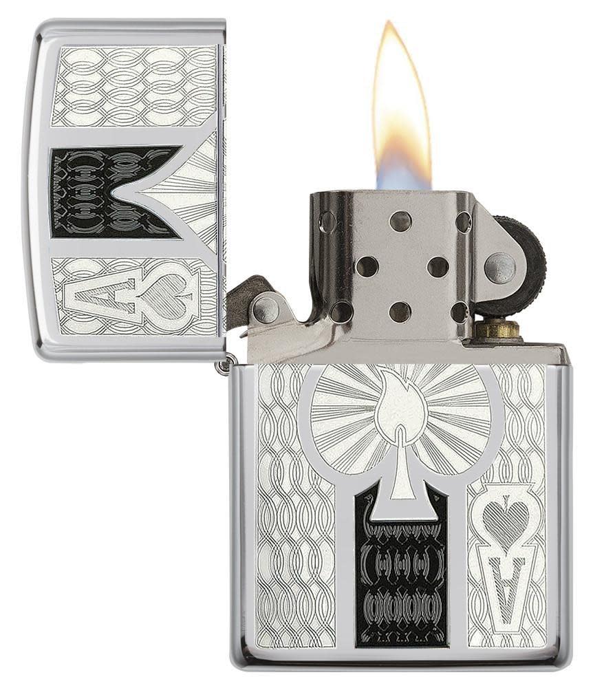 Alternative view of Intricate Spade Design