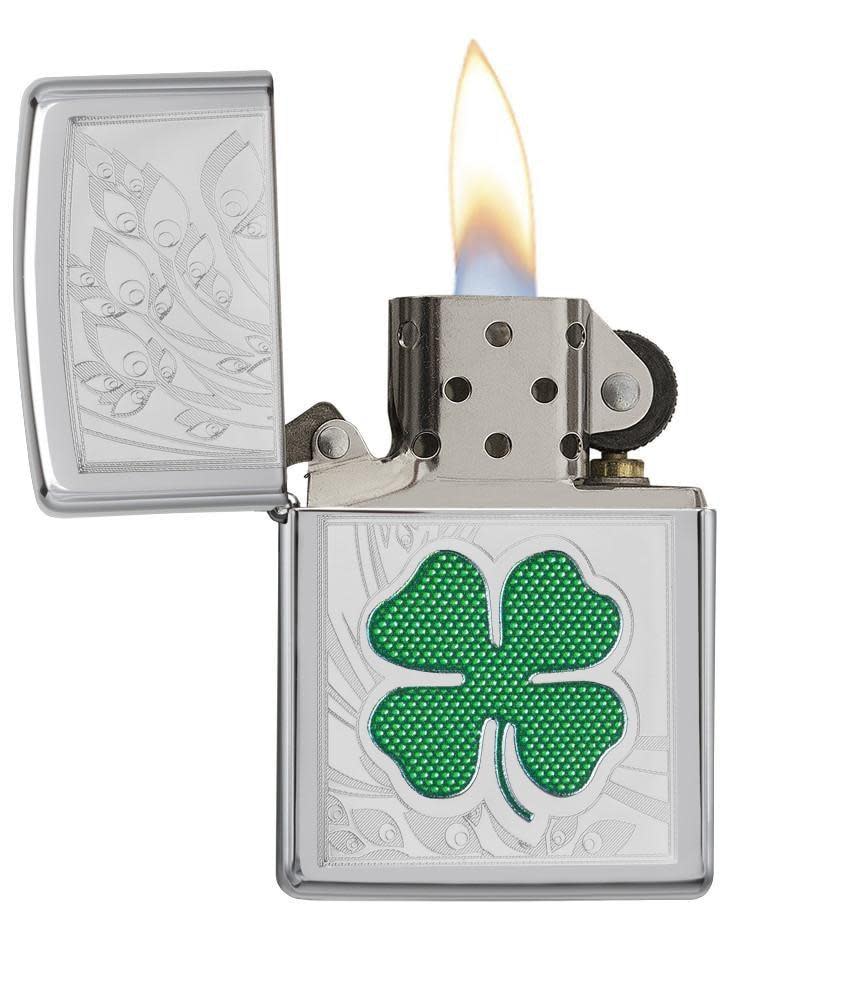 Alternative view of Clover High Polish Chrome Design
