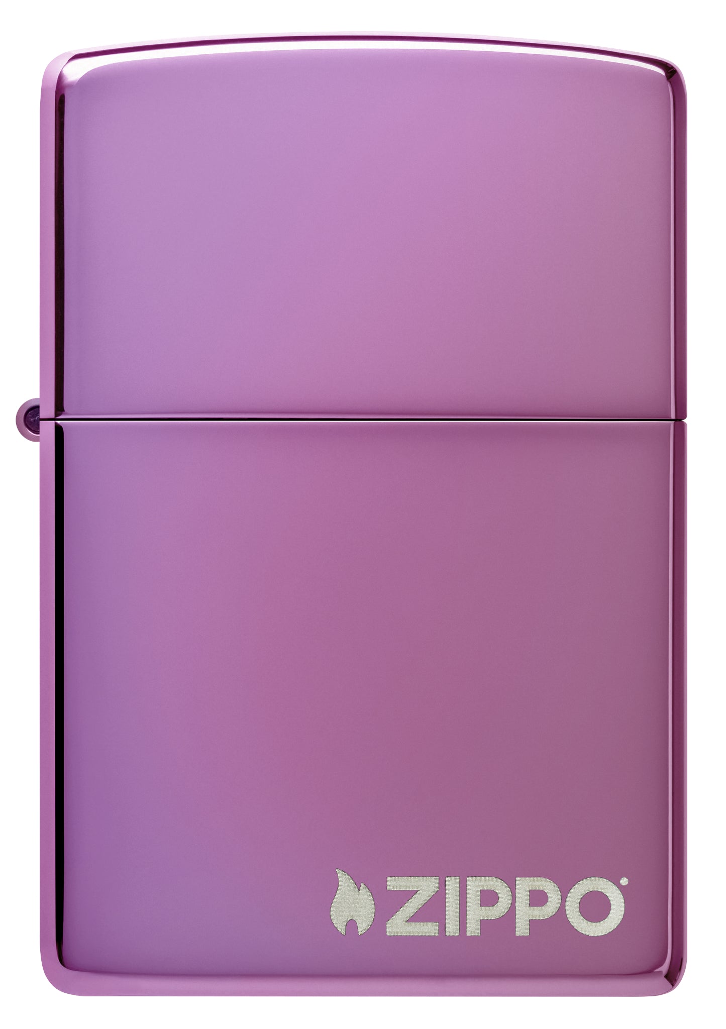 Alternative view of Classic High Polish Purple Zippo Logo