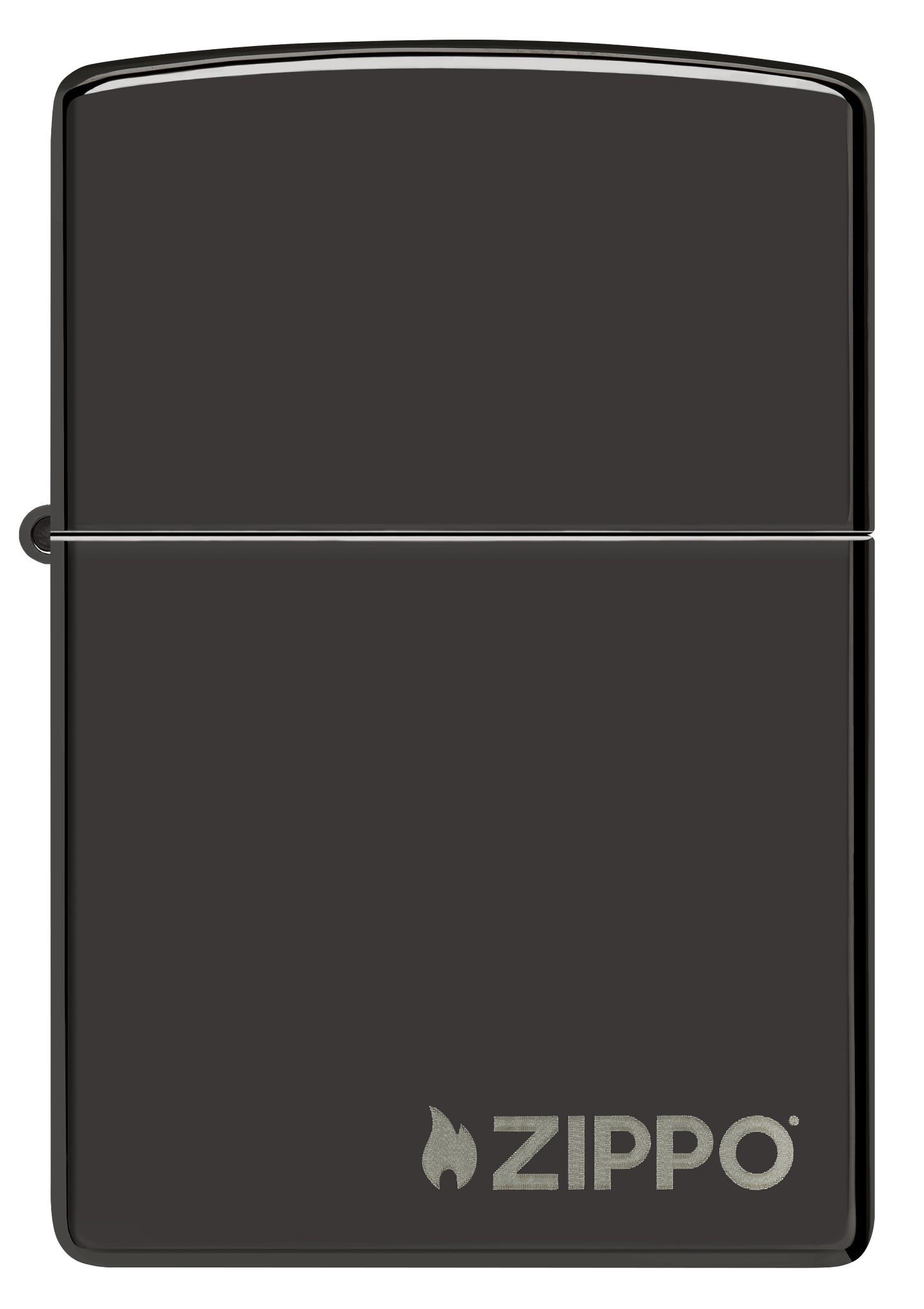 Alternative view of Classic High Polish Black Zippo Logo