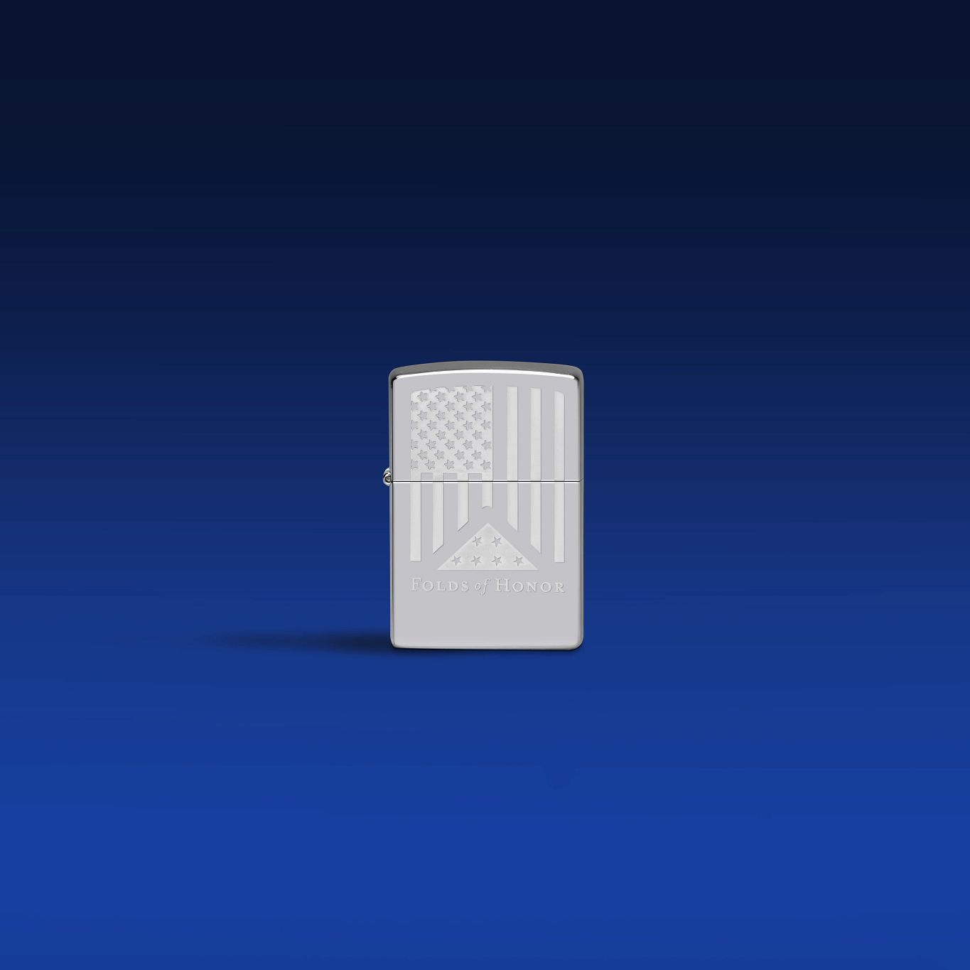 Alternative view of Folds of Honor Etched Flag Design