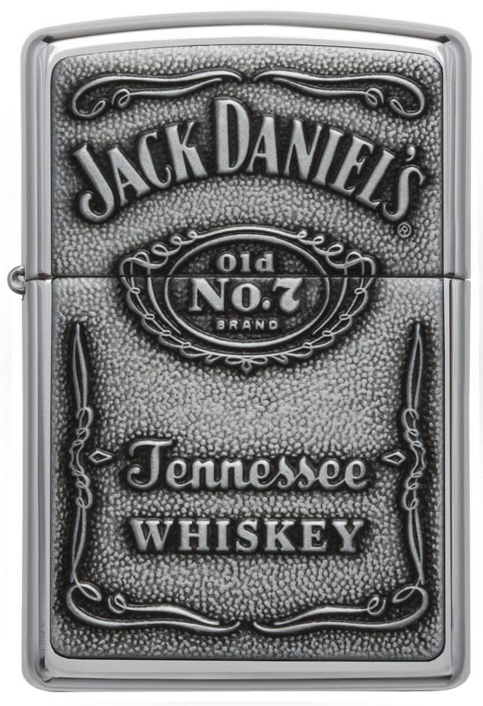 Alternative view of Jack Daniel's Chrome Emblem