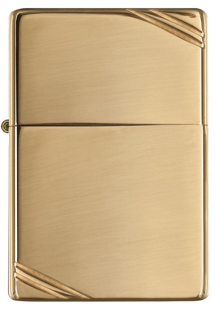 Alternative view of High Polish Brass Vintage with Slashes