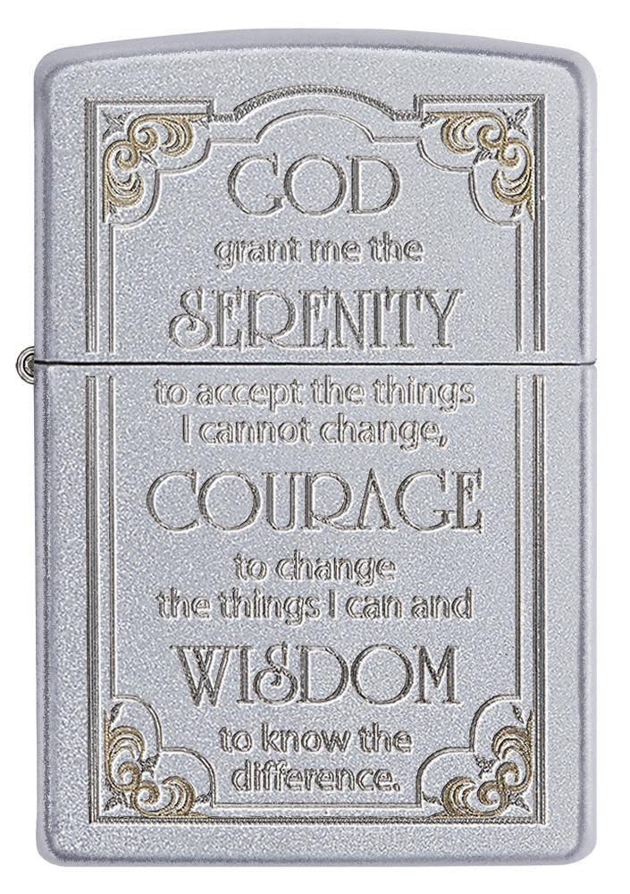 Alternative view of Serenity Prayer