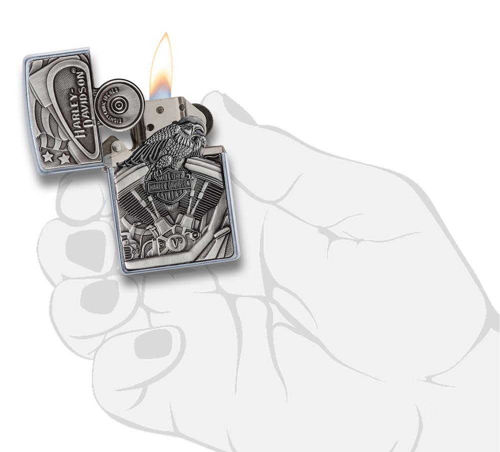 Harley-Davidson Motorblock Emblem - Image 3