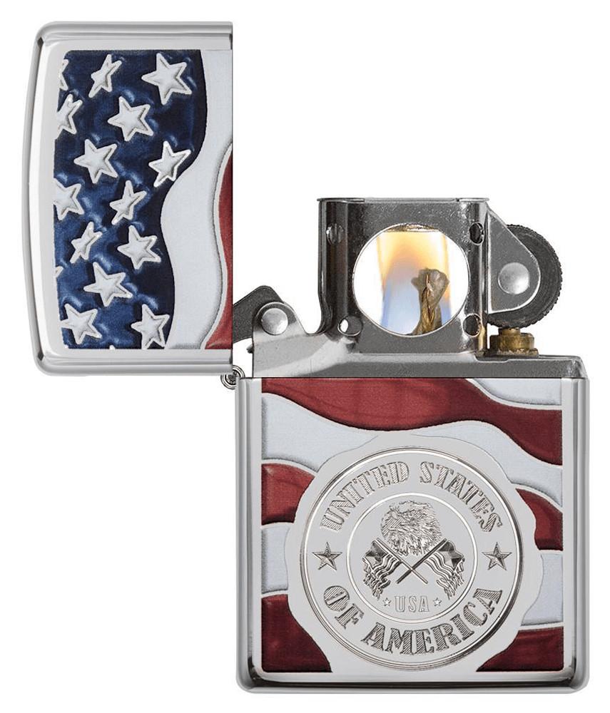 American Stamp on Flag - Image 3