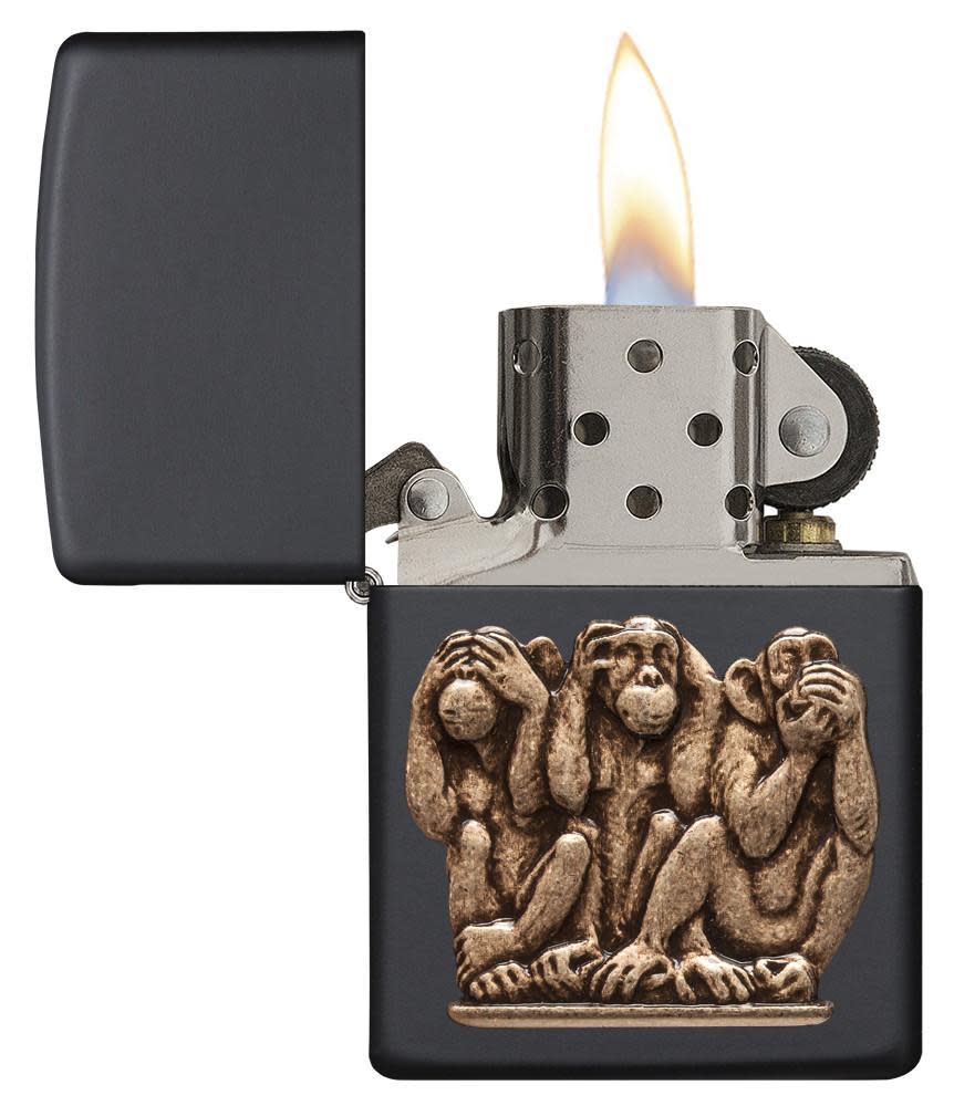 Alternative view of Three Monkeys