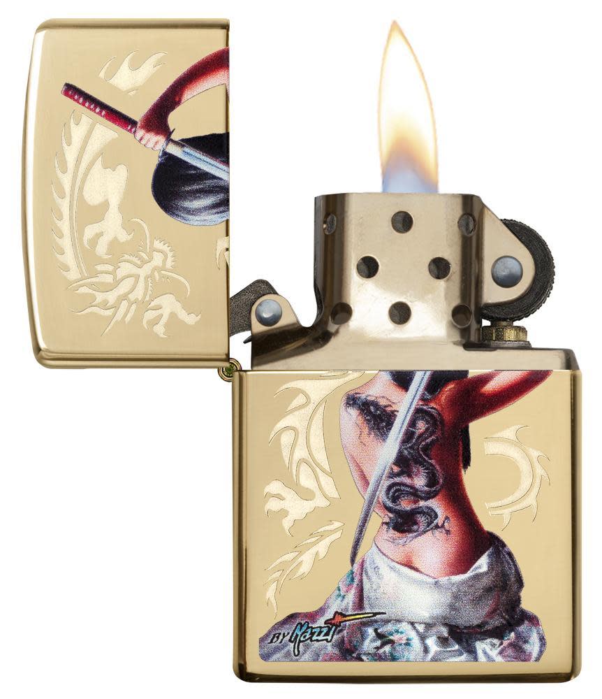 Alternative view of Mazzi Dragon Warrior Design