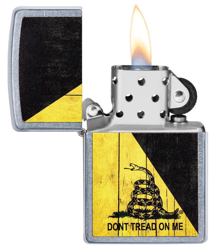 Alternative view of Dont Tread on Me Woodgrain Design