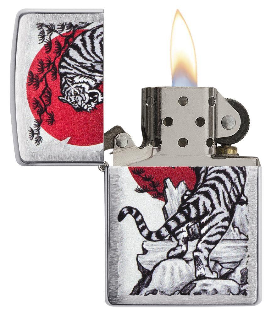 Alternative view of Asian Tiger Design