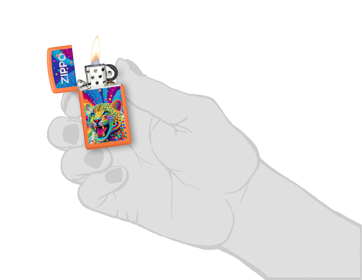 Leopard Zippo Design - Image 4