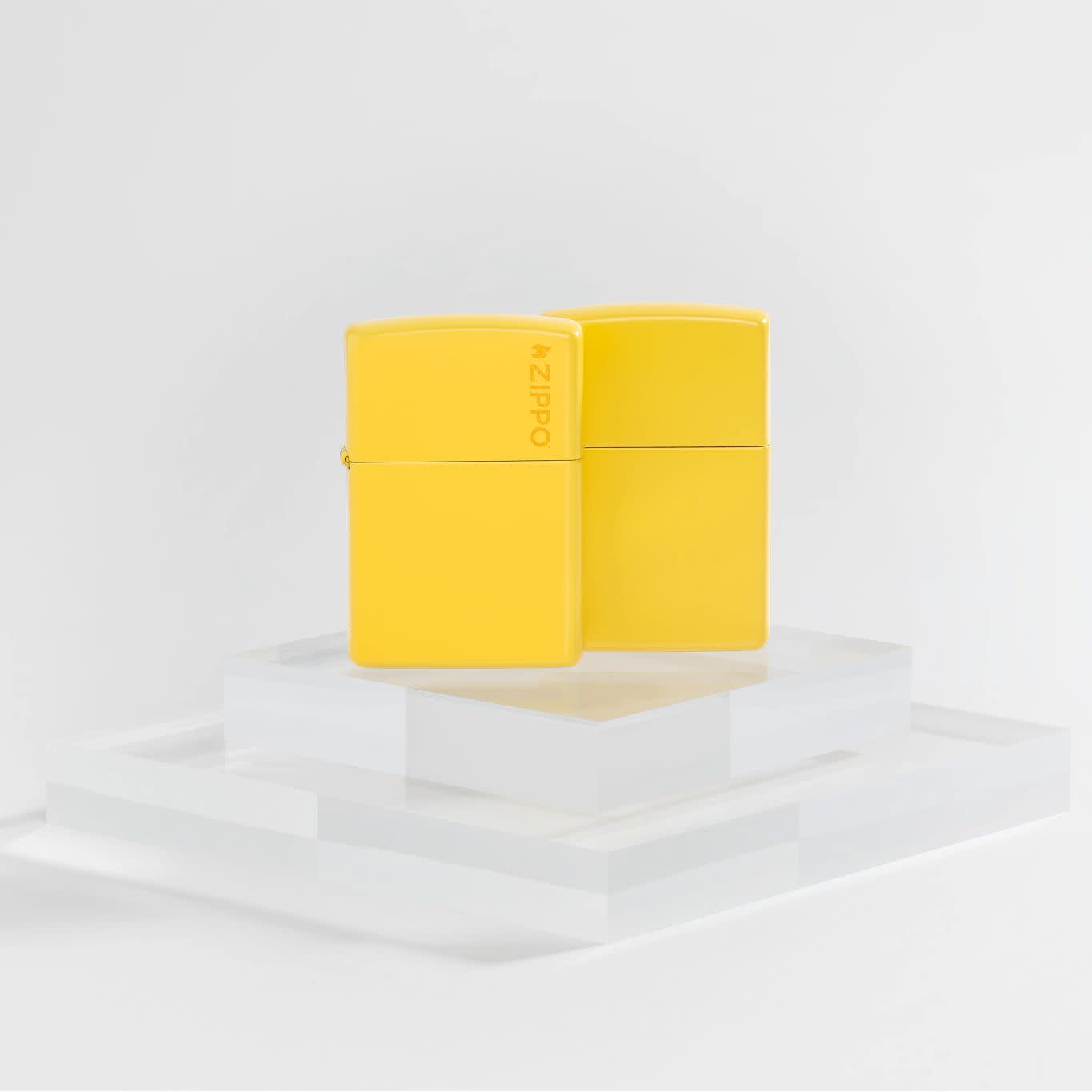 Alternative view of Classic Sunflower Zippo Logo