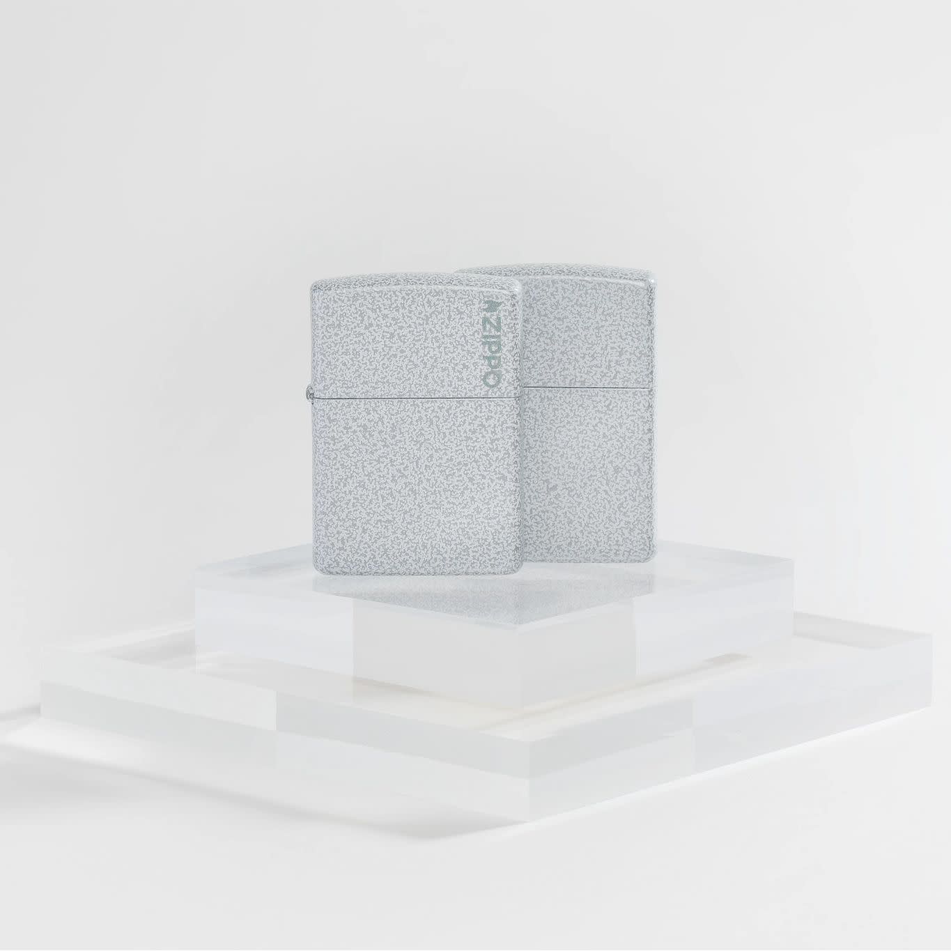 Alternative view of Classic Glacier Zippo Logo