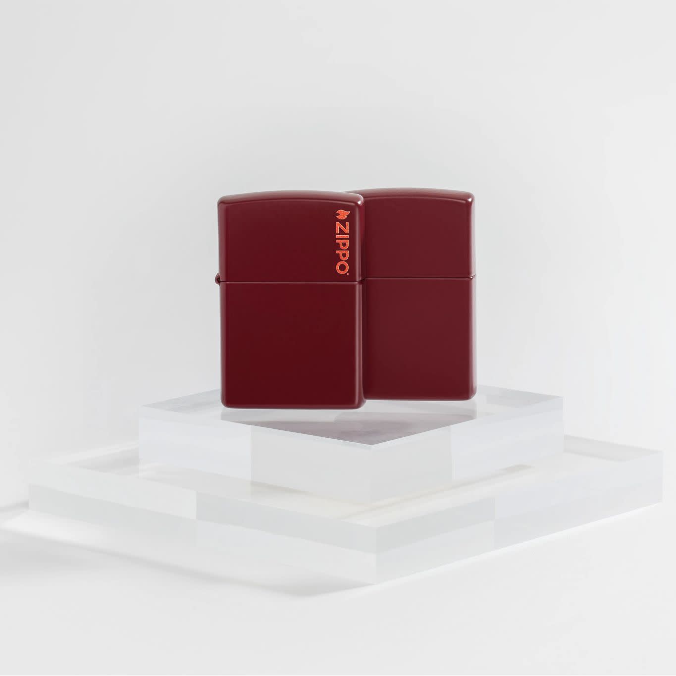Alternative view of Classic Merlot Zippo Logo
