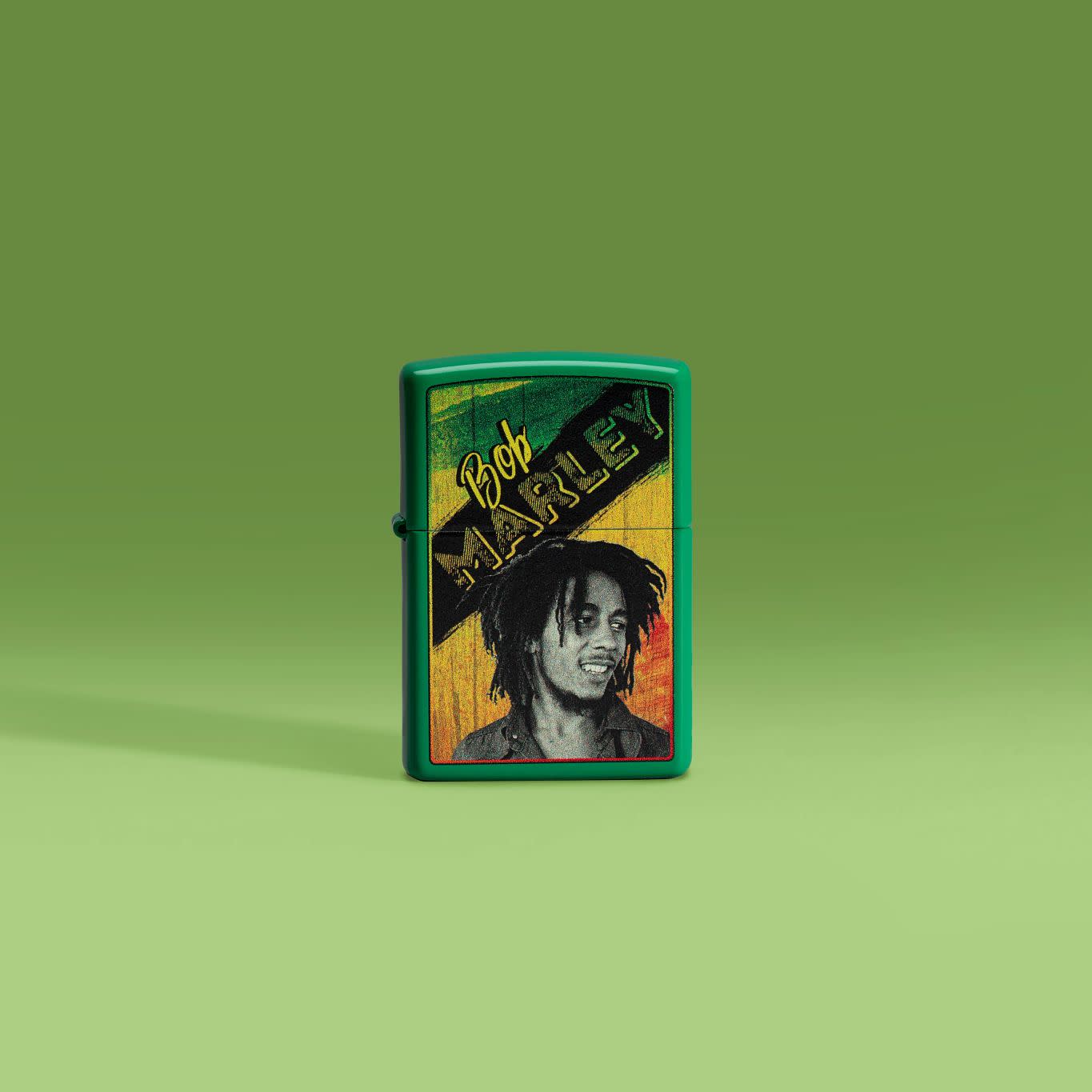 Alternative view of Bob Marley Grass Green Design