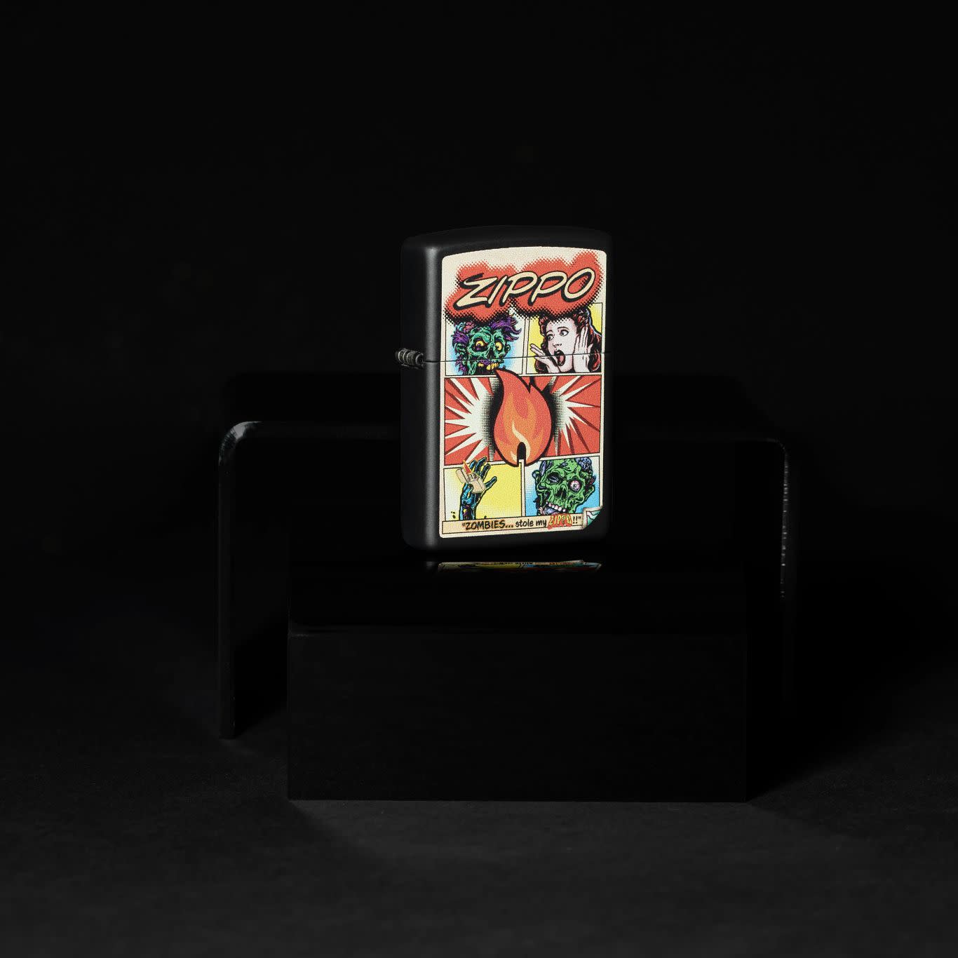 Alternative view of Comic Zombies Design