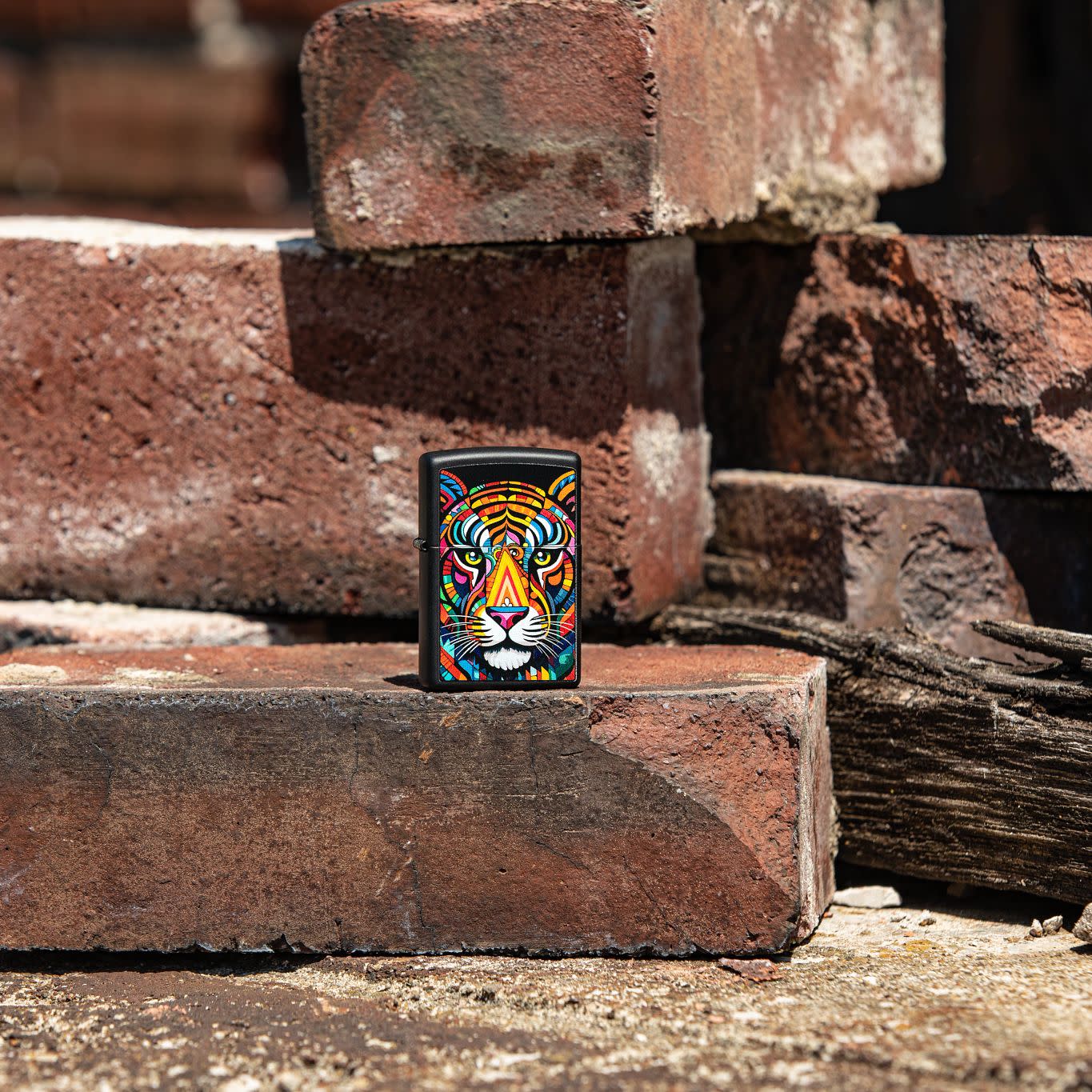 Alternative view of Tiger Stripes Design