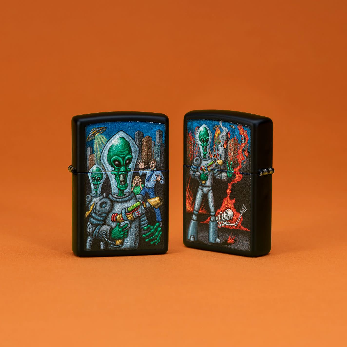 Alternative view of Alien Attack Design