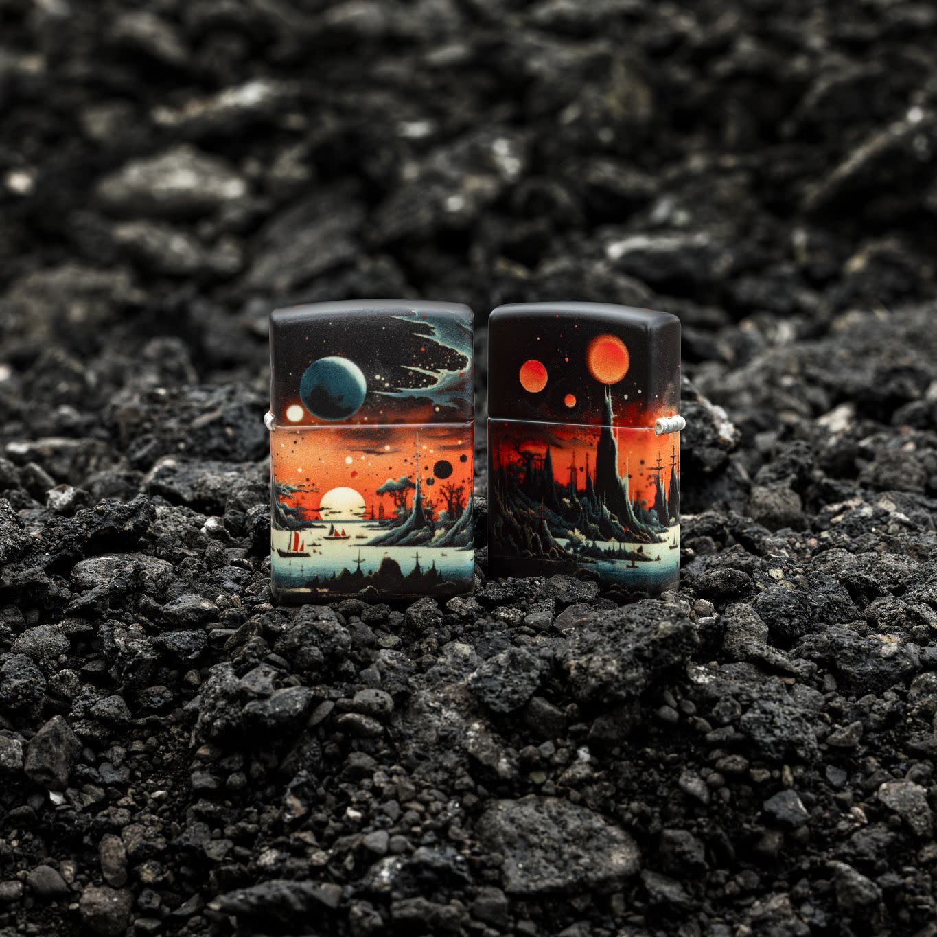 Alternative view of Galactic Landscape Design