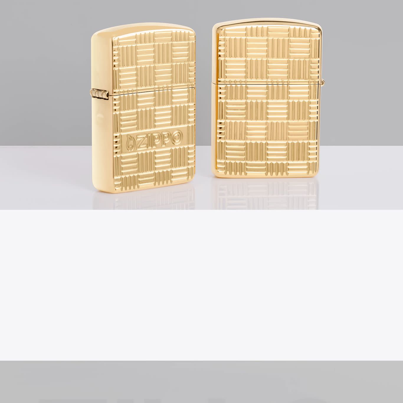 Alternative view of Armor Deep Carve Zippo Design
