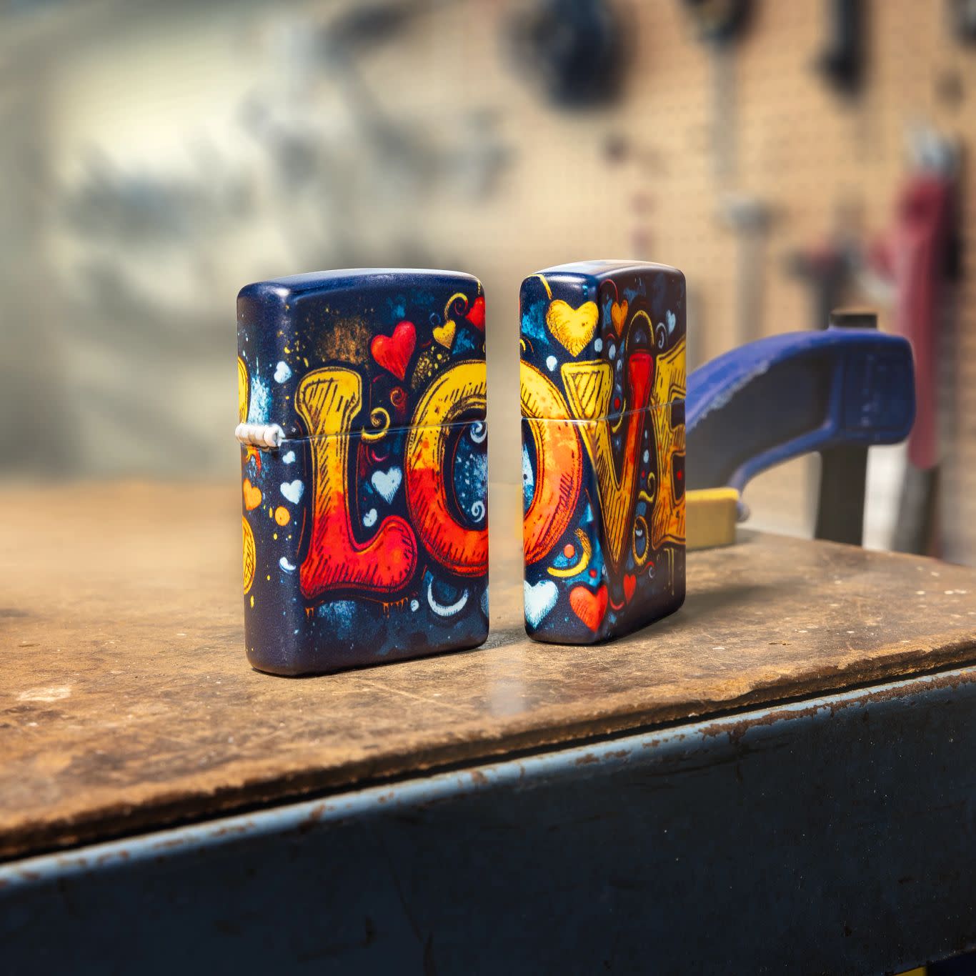 Alternative view of Love Mural Design
