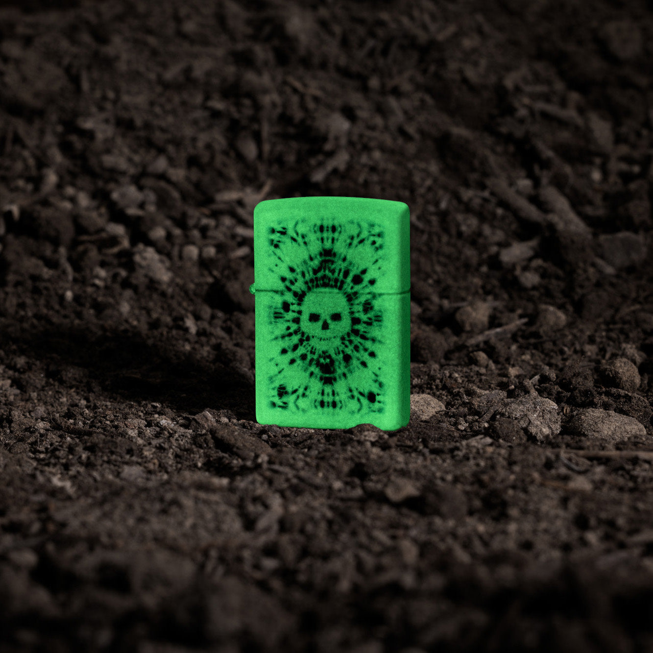 Alternative view of Glowing Skull Design