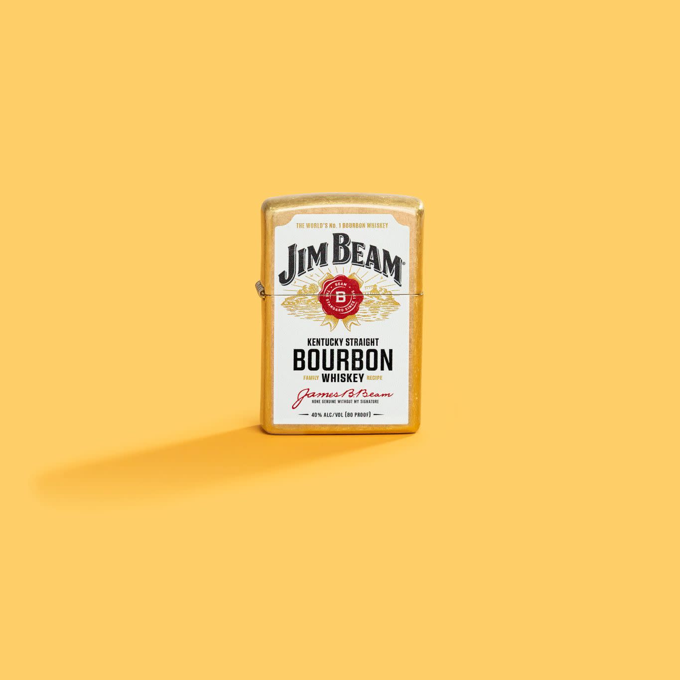 Alternative view of Jim Beam Label Design