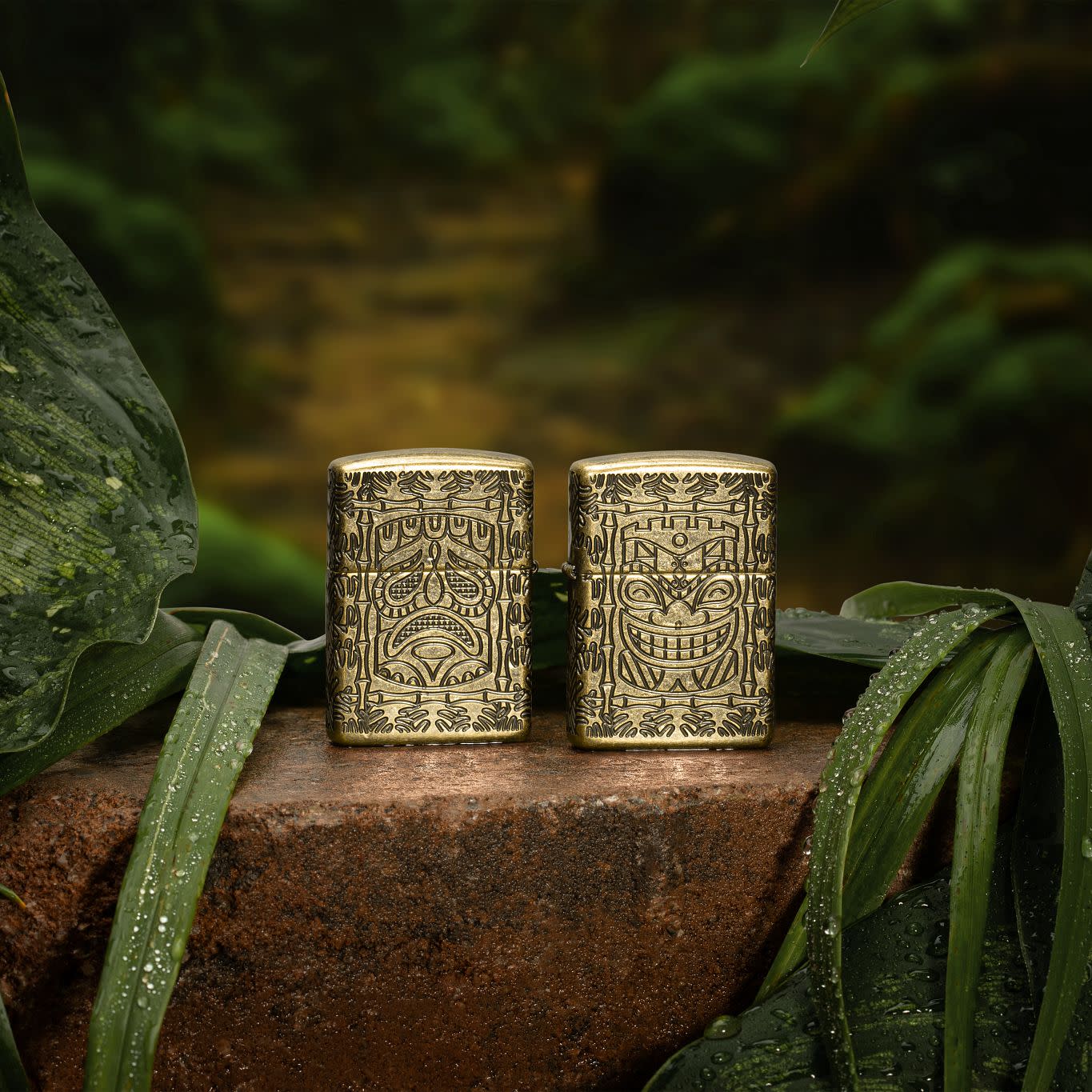 Alternative view of Tiki Totem Design